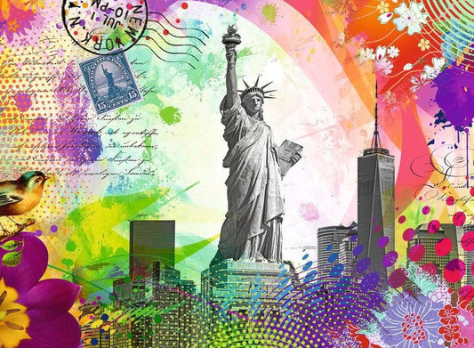 New York Képeslap Ravensburger 500 darabos kirakó puzzle (RA - 17379) - puzzlegarden