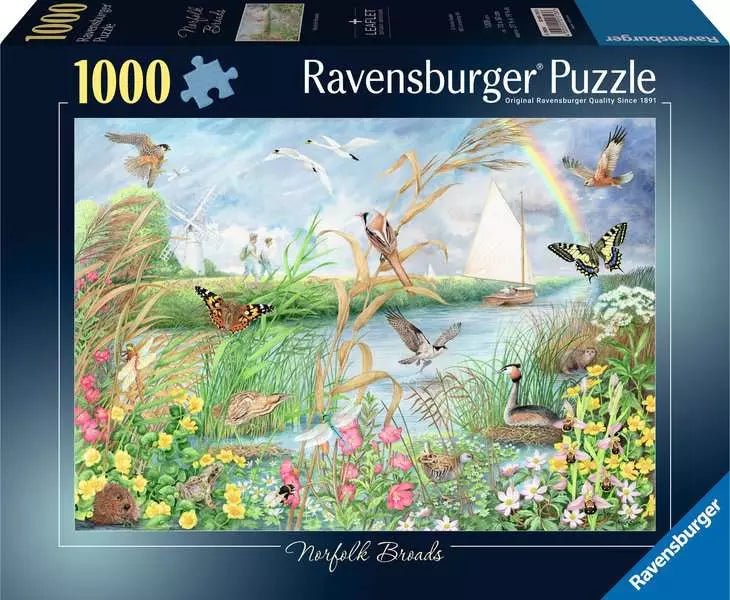 Norfolk - mocsárvidék Ravensburger 1000 darabos kirakó puzzle (RA - 12001313) - puzzlegarden