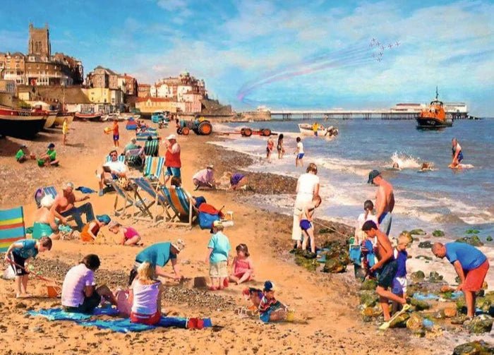 Norfolki életképek - 2x500 Ravensburger 500 darabos kirakó puzzle (RA - 12000012 4005555000129) - puzzlegarden