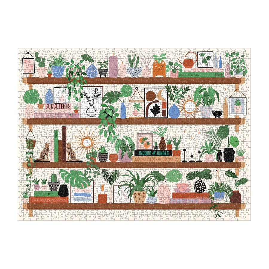 Növény polcok Galison 1000 darabos kirakó puzzle (GA - M012121B) - puzzlegarden