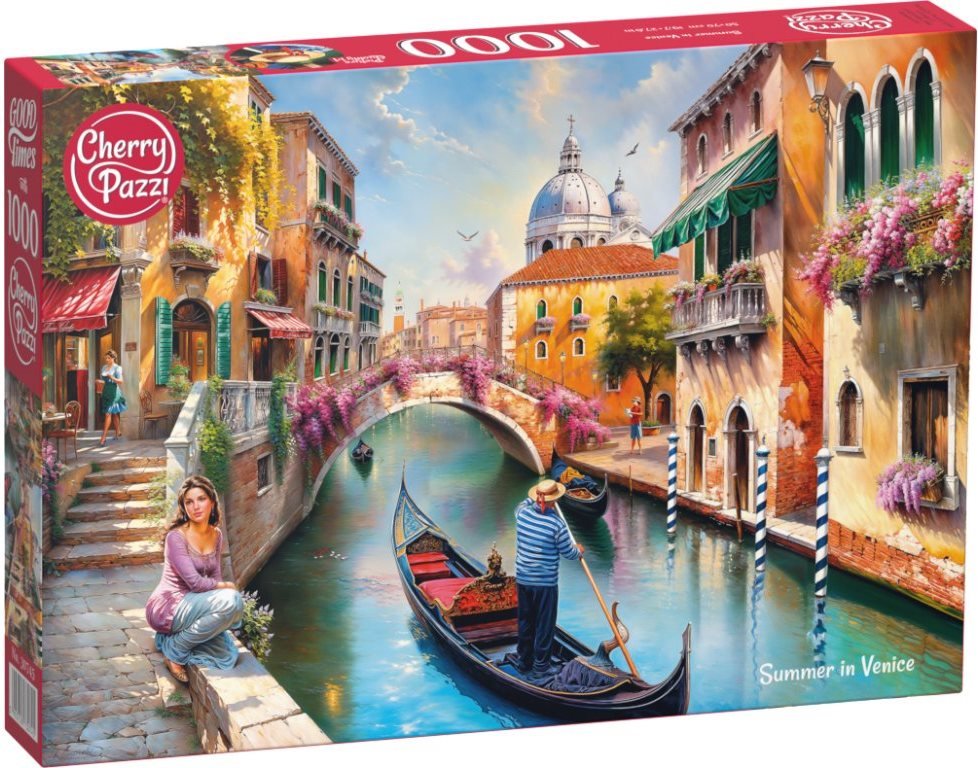 Nyaralás Velencében Cherry Pazzi 1000 darabos kirakó puzzle (CP - 30745) - puzzlegarden