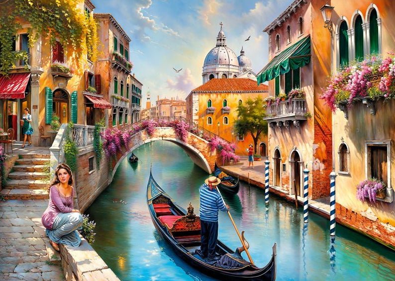 Nyaralás Velencében Cherry Pazzi 1000 darabos kirakó puzzle (CP - 30745) - puzzlegarden