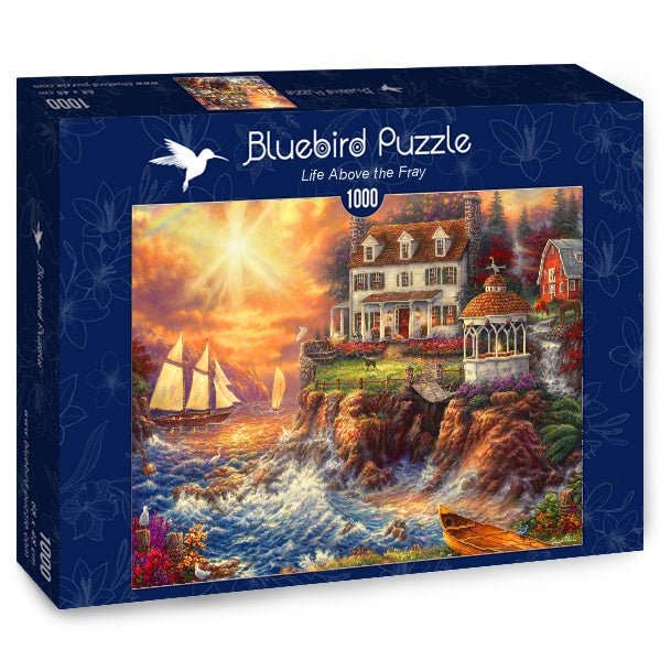 Nyugalom a háborgó tenger felett Bluebird 1000 darabos kirakó puzzle (BB - 70207) - puzzlegarden