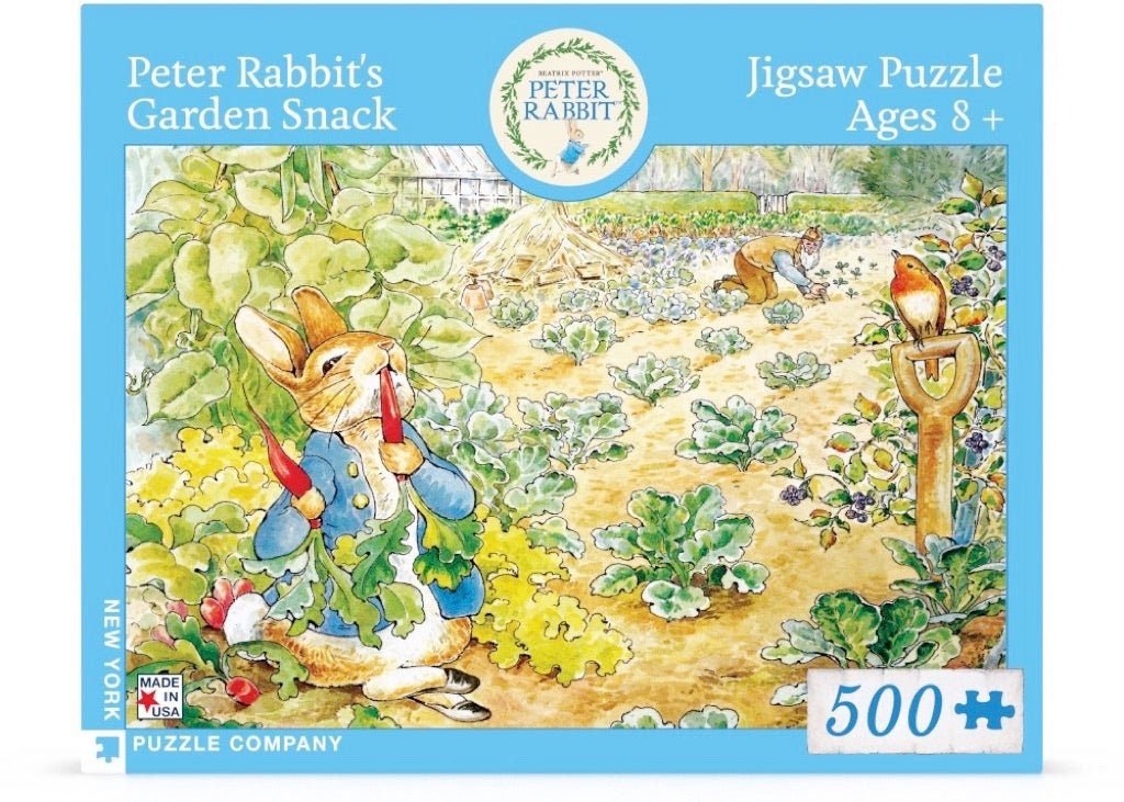 Nyúl Péter - Kerti Nassolás New York Puzzle Company 500 darabos kirakó puzzle (NYPC - NPZBP2156) - puzzlegarden