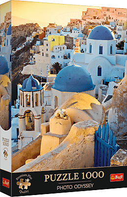 Oia Városa, Santorini Trefl 1000 darabos kirakó puzzle (TR - 10853) - puzzlegarden