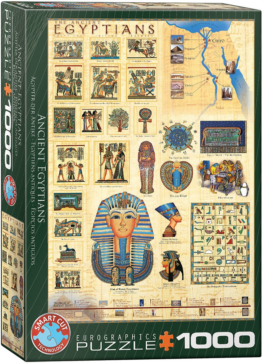Ókori Egyiptomiak Eurographics 1000 darabos kirakó puzzle (EUR - 6000 - 0083) - puzzlegarden