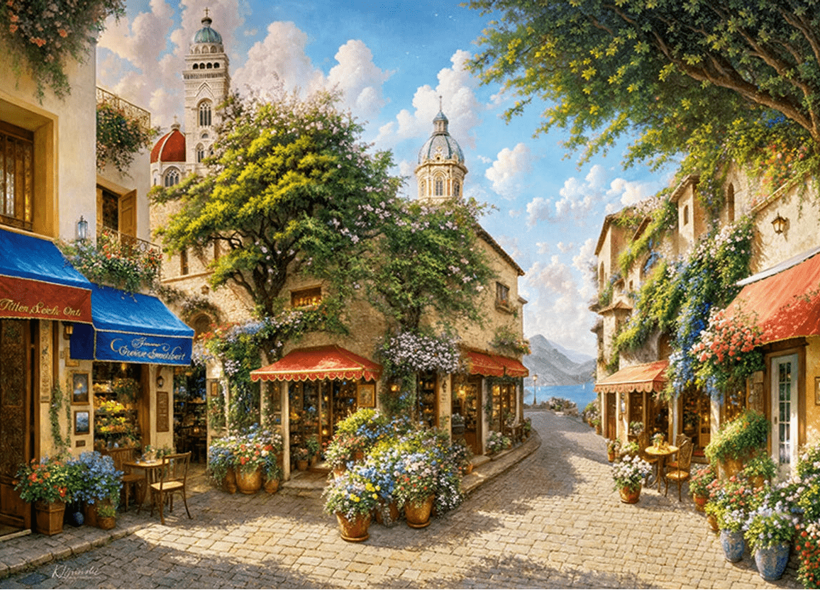 Olasz vakáció Cherry Pazzi 1000 darabos kirakó puzzle (CP - 30691) - puzzlegarden