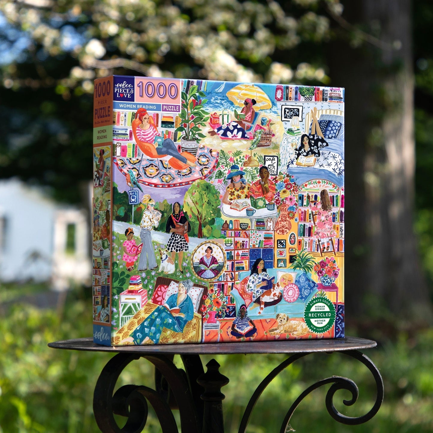 Olvasó nők Eeboo 1000 darabos kirakó puzzle (EB - PZTWRD) - puzzlegarden