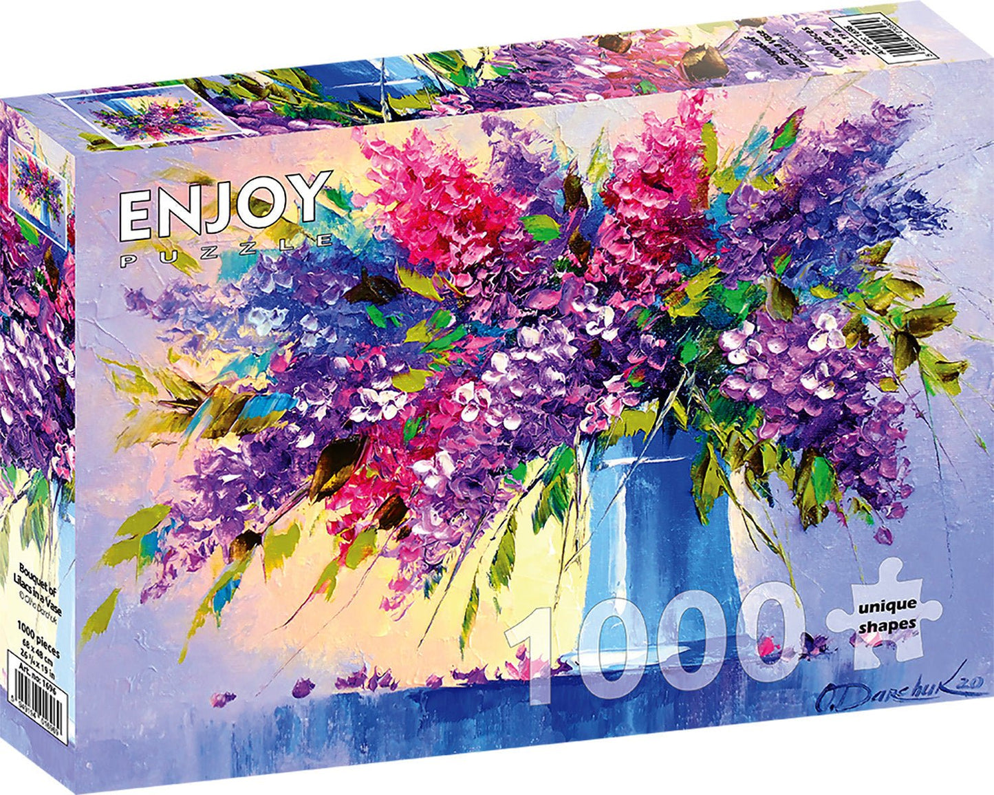 Orgona Csokor Vázában Enjoy 1000 darabos kirakó puzzle (EN - 1696) - puzzlegarden