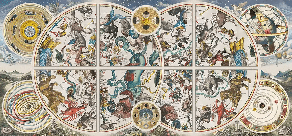 Ősi Csillagtérkép Trefl Prime 9000 darabos kirakó puzzle (TR - 81031) - puzzlegarden