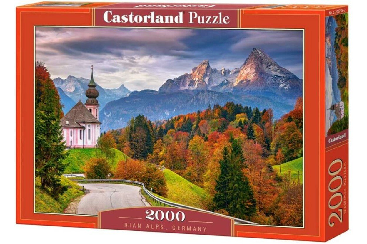 Ősz a bajor Alpokban Castorland 2000 darabos kirakó puzzle (C - 200795) - puzzlegarden