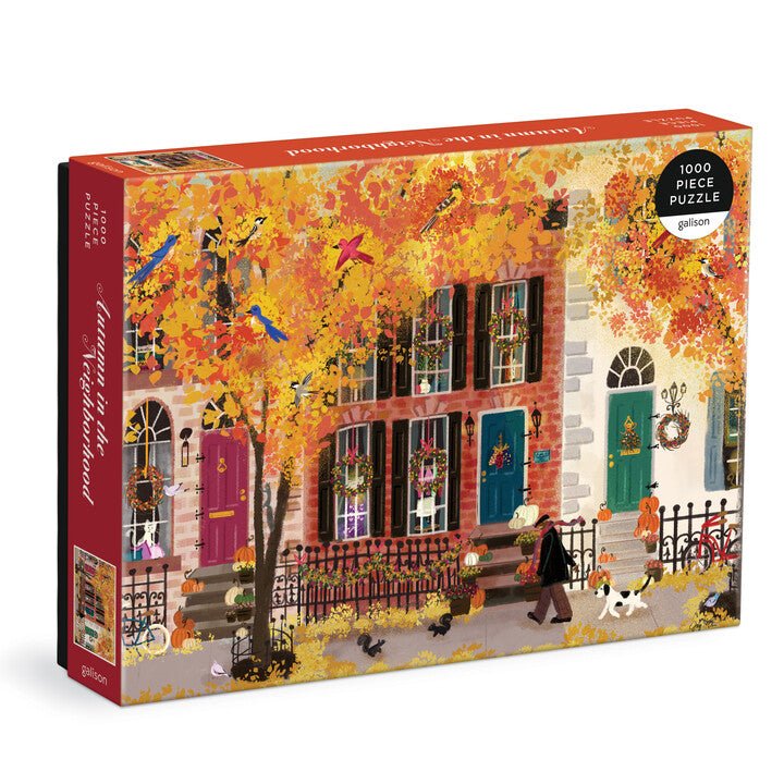 Őszi utca Galison 1000 darabos kirakó puzzle (GA - 9780735375284) - puzzlegarden