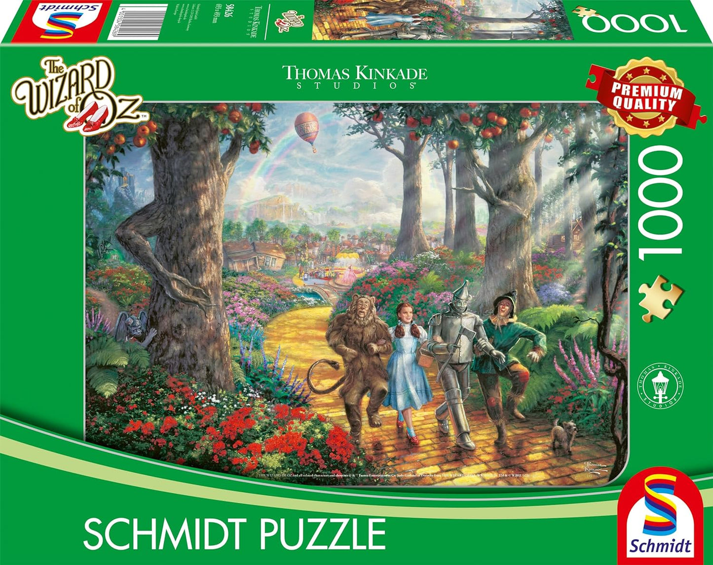 Óz, a Csodák Csodája Schmidt Spiele 1000 darabos kirakó puzzle (SCH - 58426) - puzzlegarden