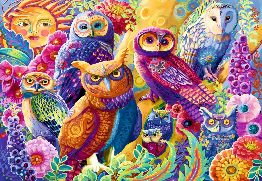 Bagoly autonómia Bluebird 1000 darabos kirakó puzzle (BB - F - 90366) - puzzlegarden