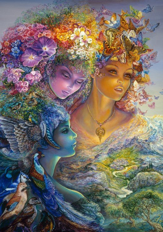 A három grácia Grafika 1000 darabos kirakó puzzle (GR - F - 30002) - puzzlegarden