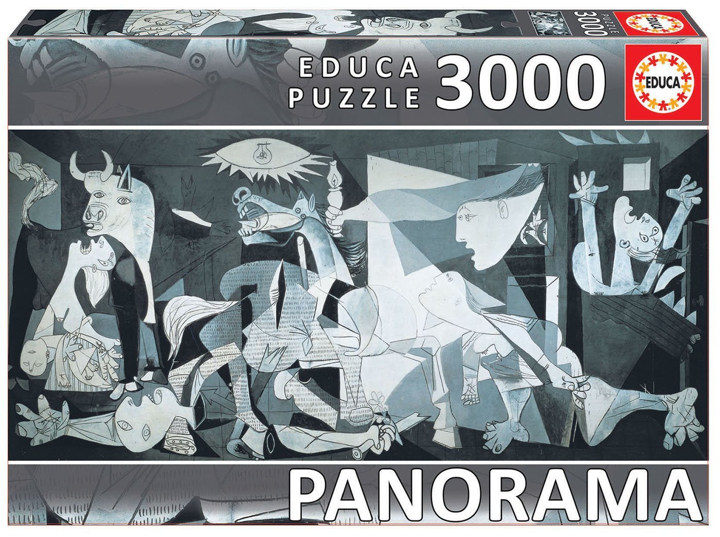 Pablo Picasso - Guernica Educa 3000 darabos kirakó puzzle (ED - 11502) - puzzlegarden