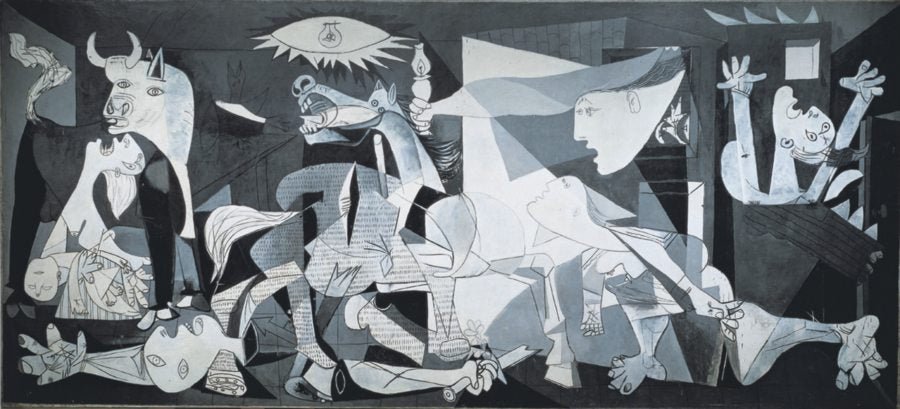 Pablo Picasso - Guernica Educa 3000 darabos kirakó puzzle (ED - 11502) - puzzlegarden