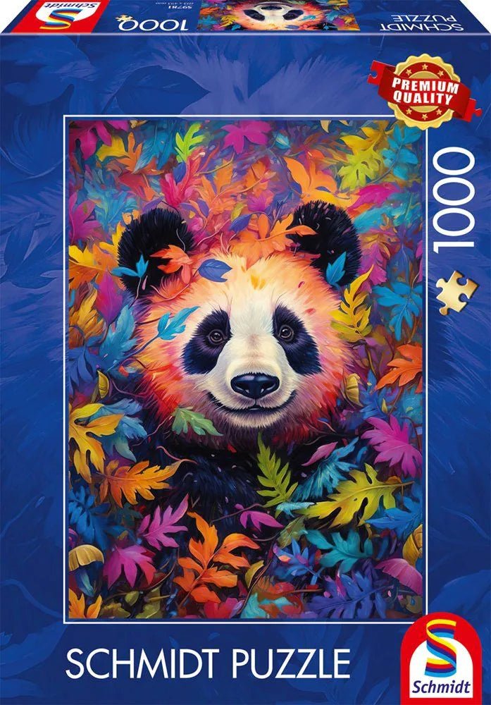 Panda a Szivárványszínű Erdőben Schmidt Spiele 1000 darabos kirakó puzzle (SCH - 59781) - puzzlegarden