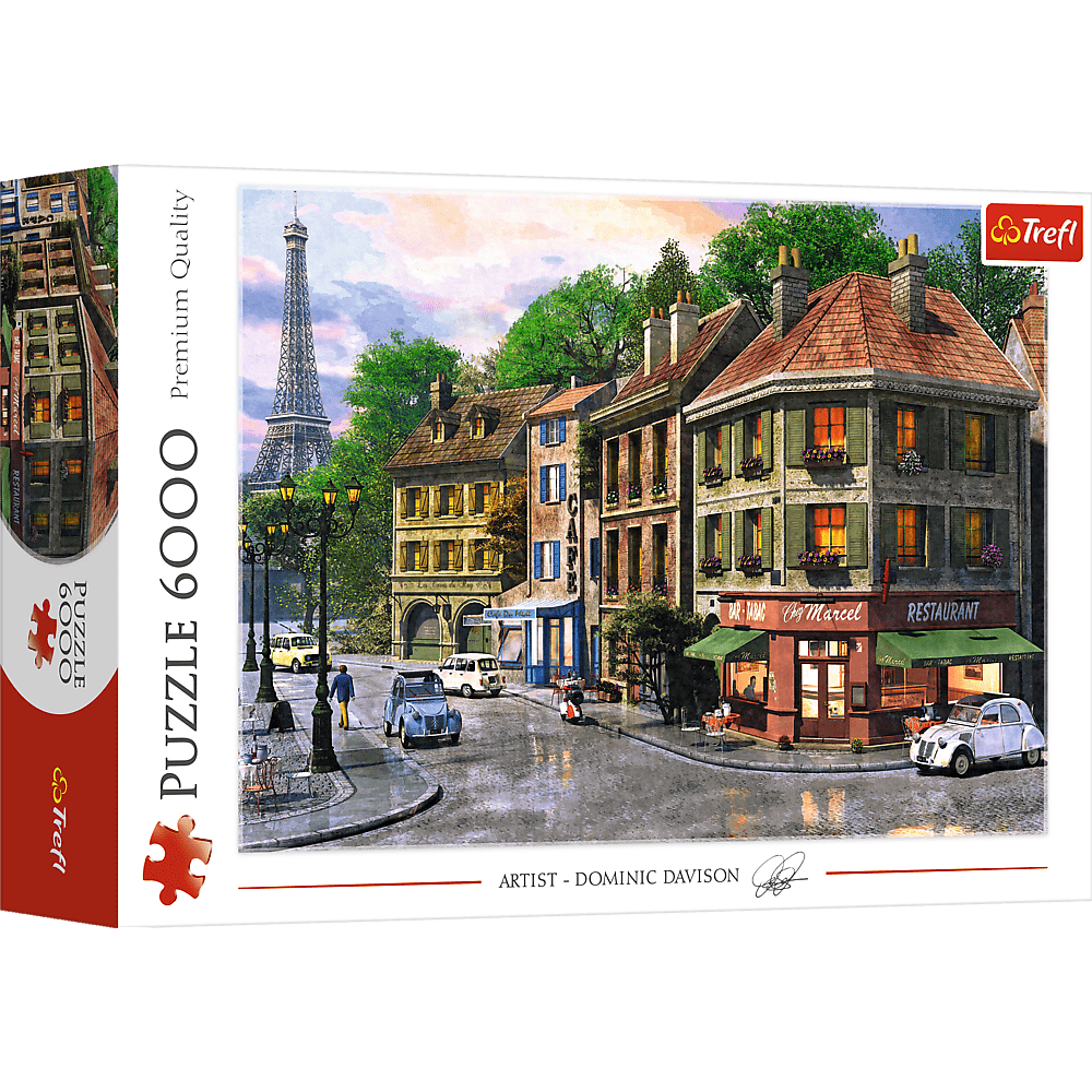 Párizs Utcája Trefl 6000 darabos kirakó puzzle (TR - 65001) - puzzlegarden