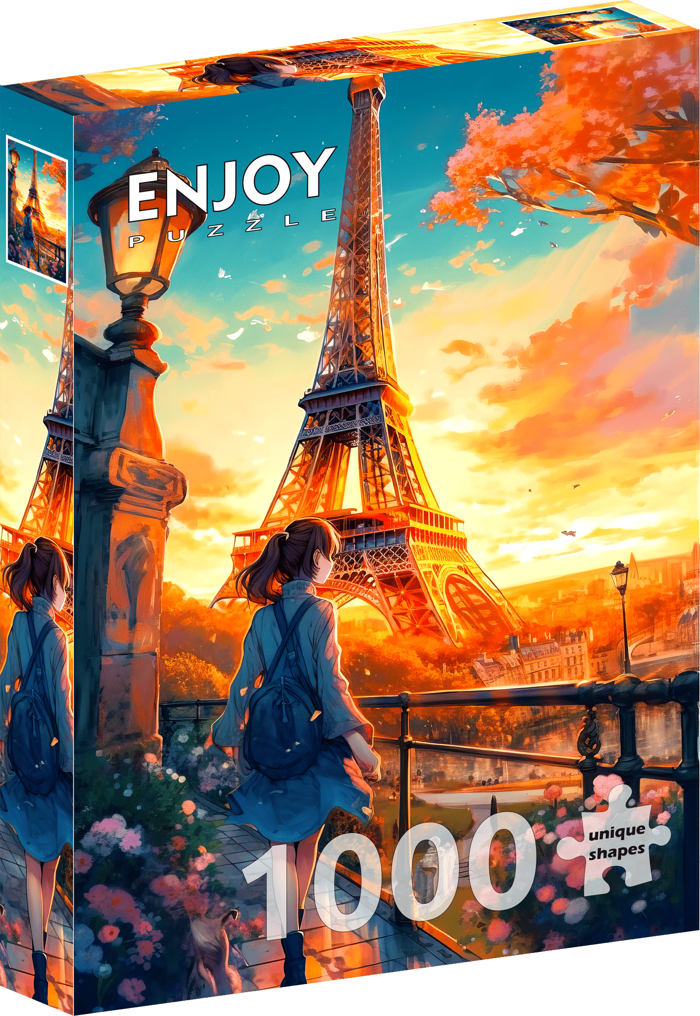 Párizsi kalandvágy Enjoy 1000 darabos kirakó puzzle (EN - 2284 5949194022847) - puzzlegarden