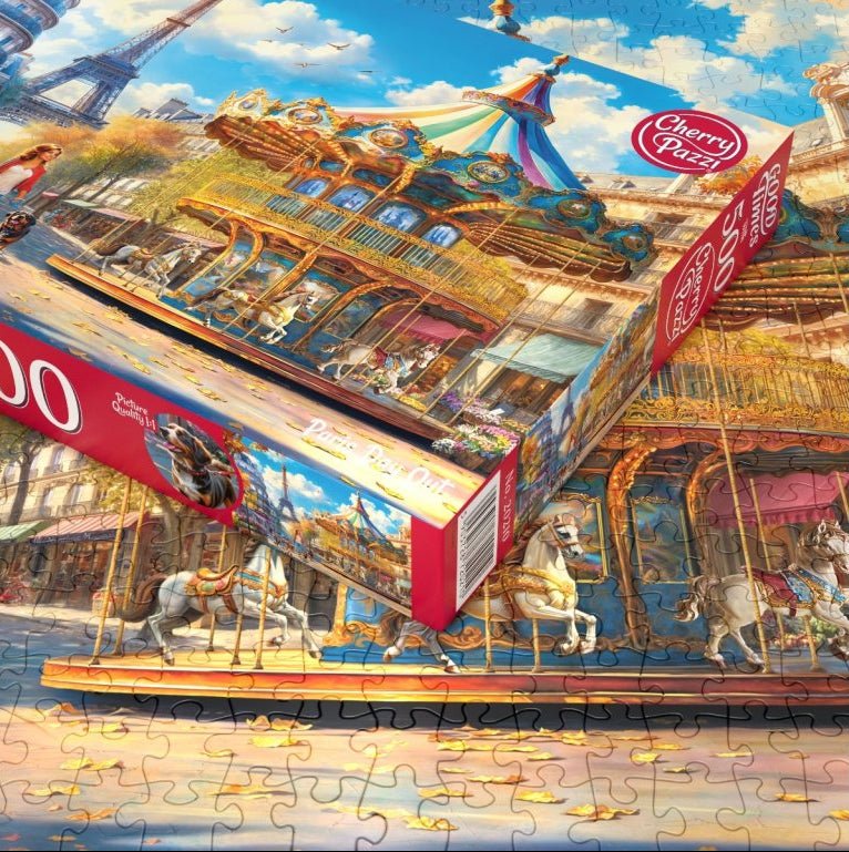 Párizsi kiruccanás Cherry Pazzi 500 darabos kirakó puzzle (CP - 20210) - puzzlegarden