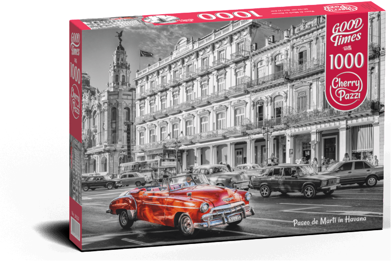 Paseo de Marti, Havanna Cherry Pazzi 1000 darabos kirakó puzzle (CP - 30332) - puzzlegarden