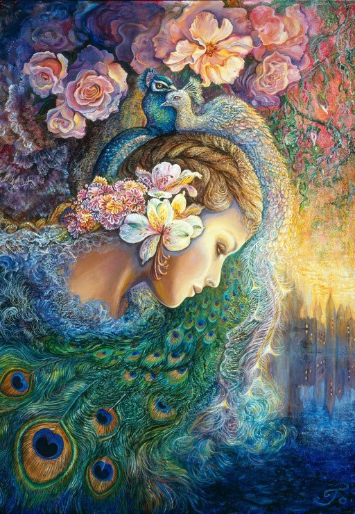 Páva Álom Grafika 1000 darabos kirakó puzzle (GR - F - 32365) - puzzlegarden