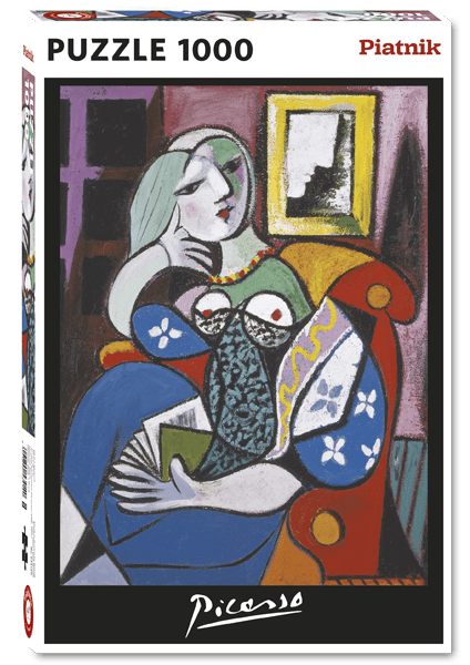 Picasso - Nő Könyvvel Piatnik 1000 darabos kirakó puzzle (PIA - 534140) - puzzlegarden