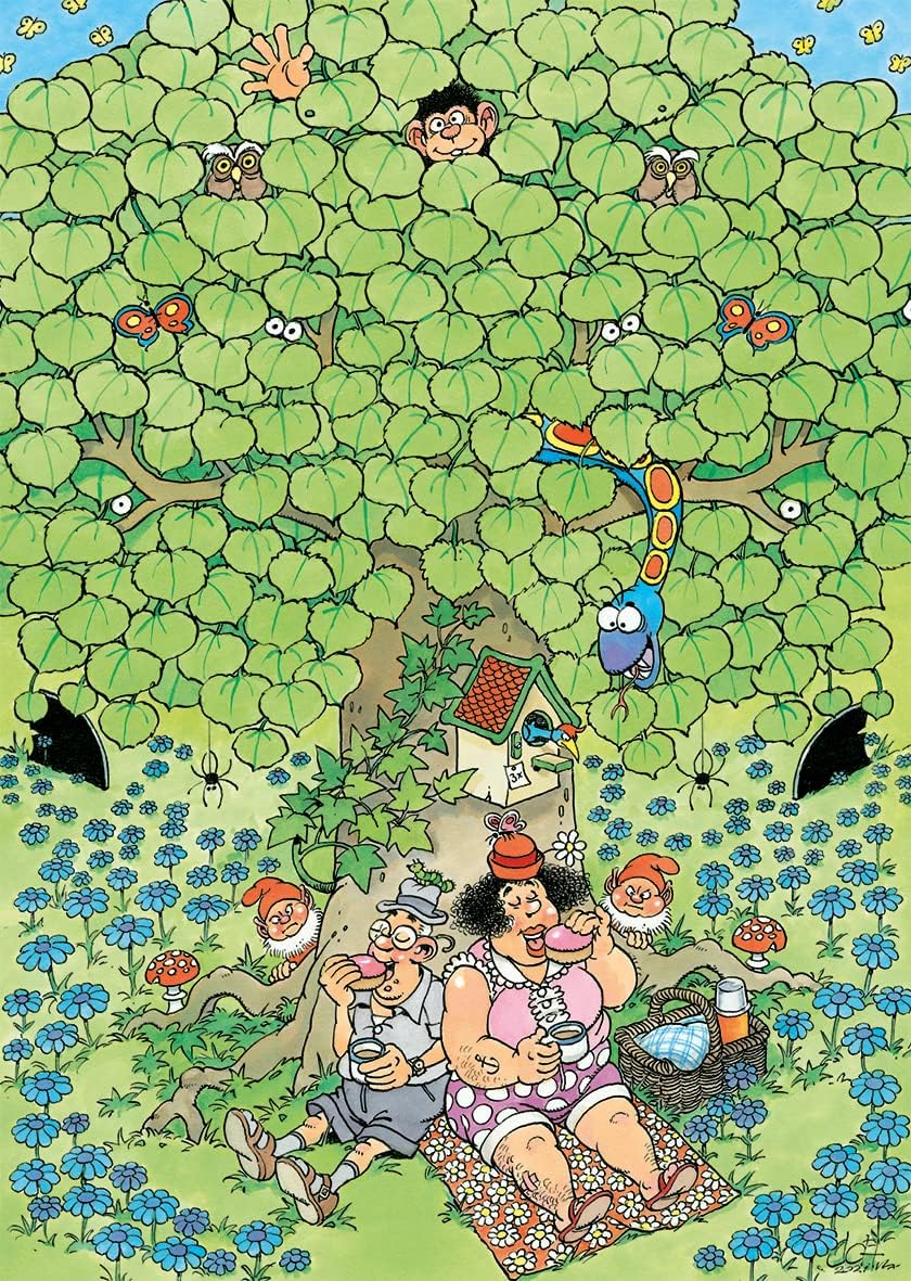 Piknikezés örömei Jumbo 500 darabos kirakó puzzle (JU - 20090) - puzzlegarden