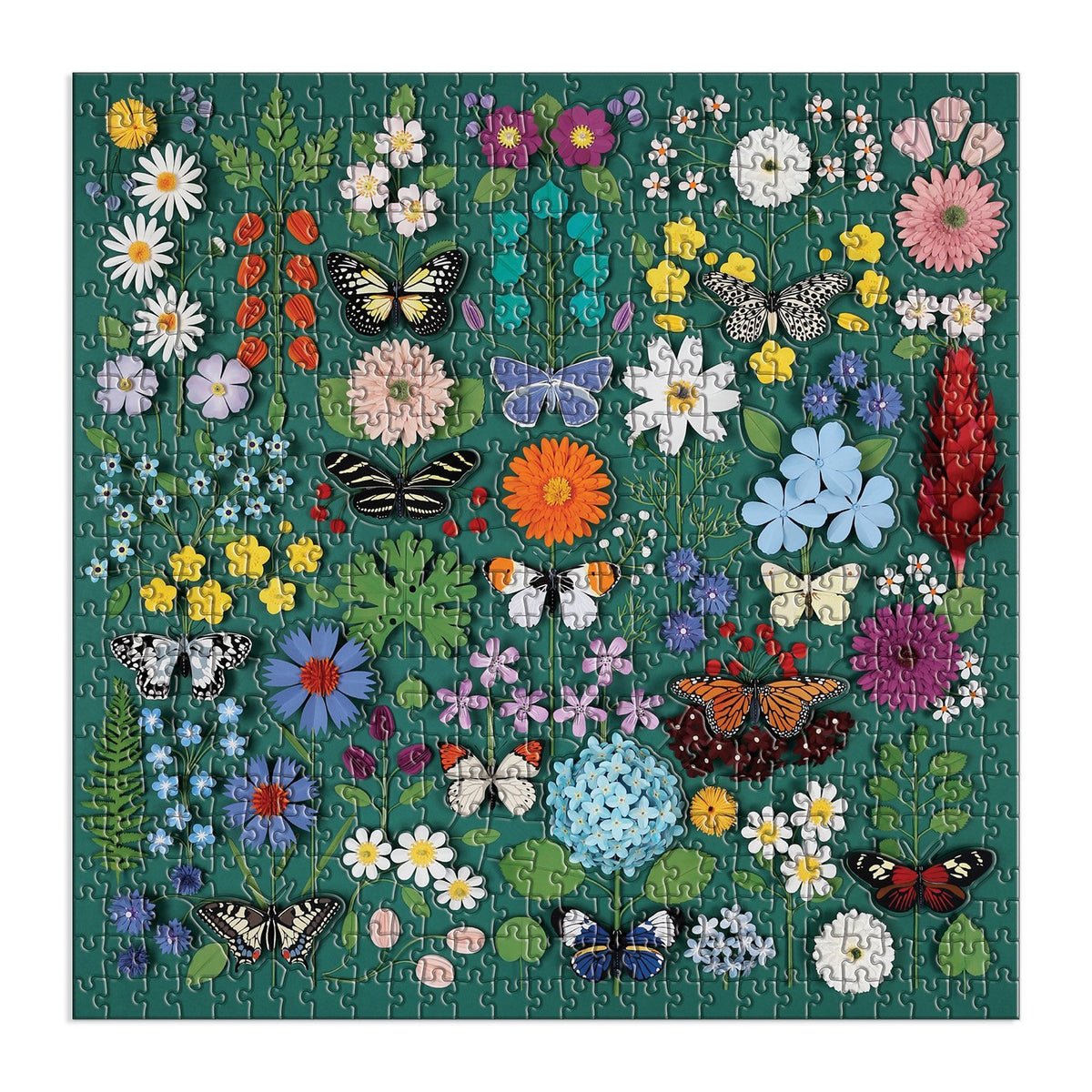 Pillangók és Növények Galison 1000 darabos kirakó puzzle (GA - 9780735369702) - puzzlegarden