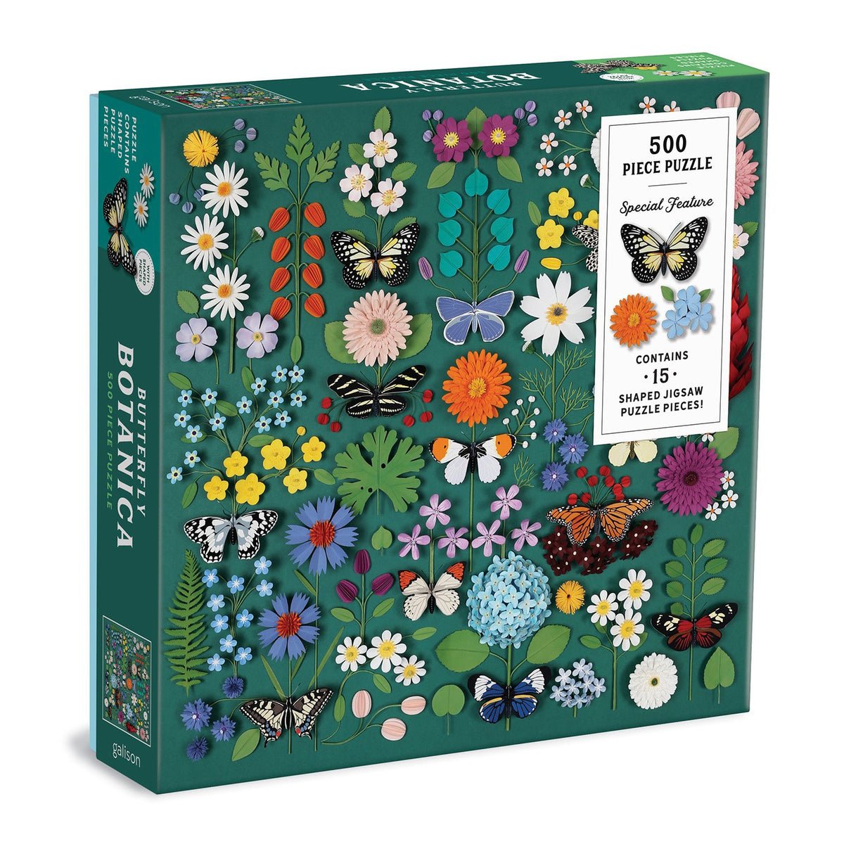 Pillangók és Növények Galison 1000 darabos kirakó puzzle (GA - 9780735369702) - puzzlegarden
