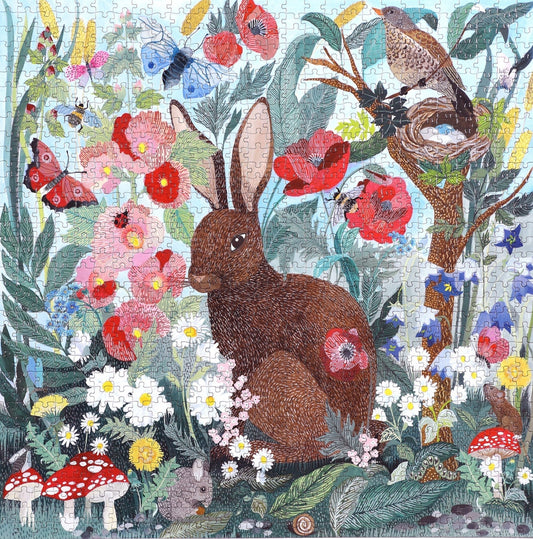 Pipacs Nyuszi Eeboo 1000 darabos kirakó puzzle (EB - PZTPBY) - puzzlegarden