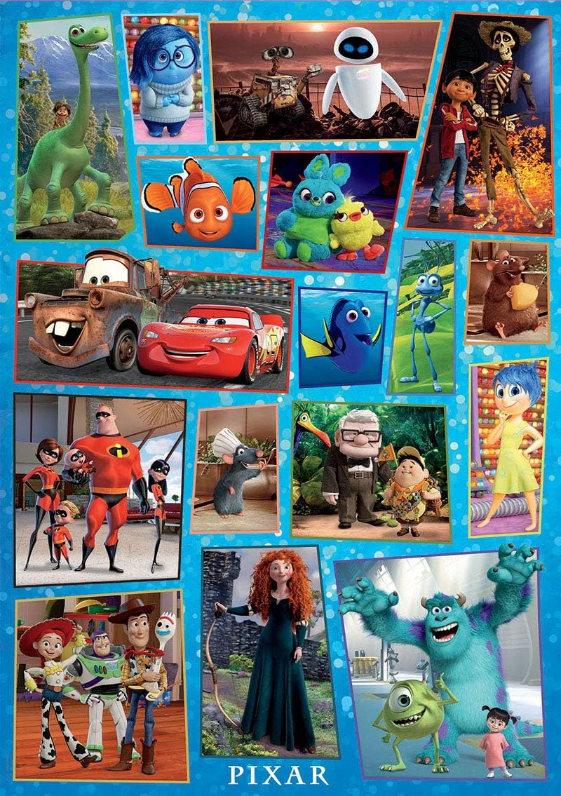 Pixar Karakterek Educa 1000 darabos kirakó puzzle (ED - 18497) - puzzlegarden