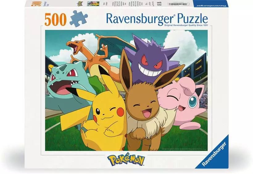 Pokémonok az Arénában Ravensburger 500 darabos kirakó puzzle (RA - 12000441) - puzzlegarden