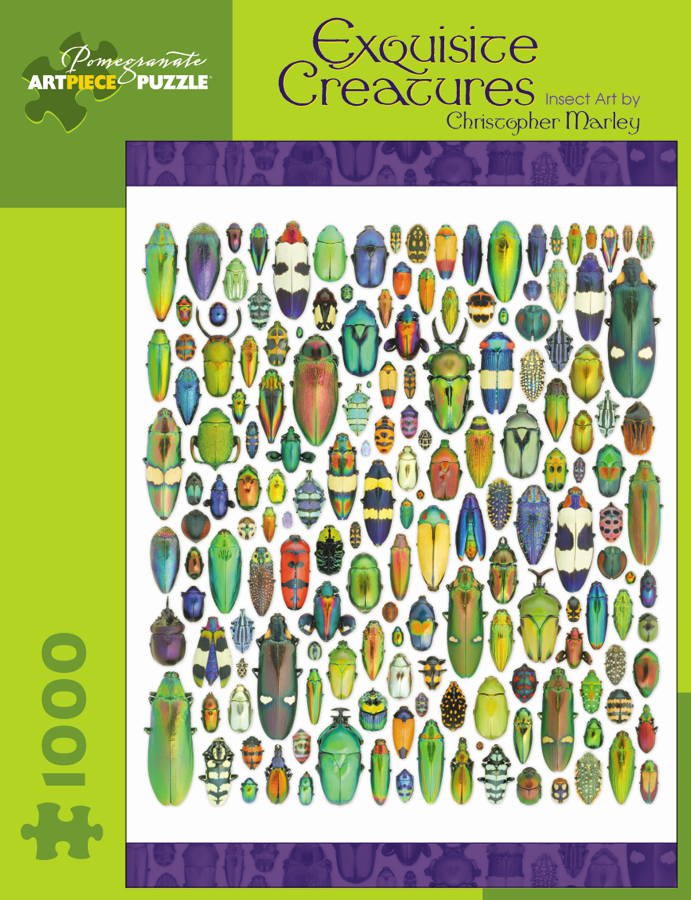 Pompás lények: Rovar művészet Pomegranate 1000 darabos kirakó puzzle (POM - AA286) - puzzlegarden