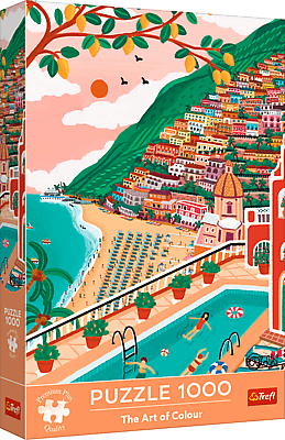 Positano, Olaszország Trefl 1000 darabos kirakó puzzle (TR - 10895) - puzzlegarden
