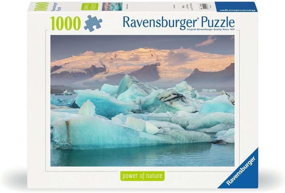 Power of Nature - Jökulsárlón, Izland Ravensburger 1000 darabos kirakó puzzle (RA - 12001394) - puzzlegarden
