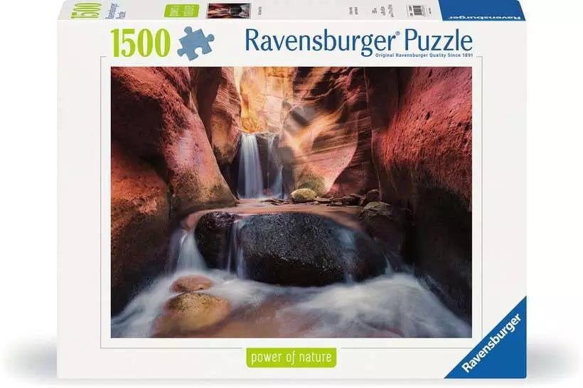 Power of Nature - Vízesés a Vörös Kanyonban Ravensburger 1500 darabos kirakó puzzle (RA - 12000801) - puzzlegarden