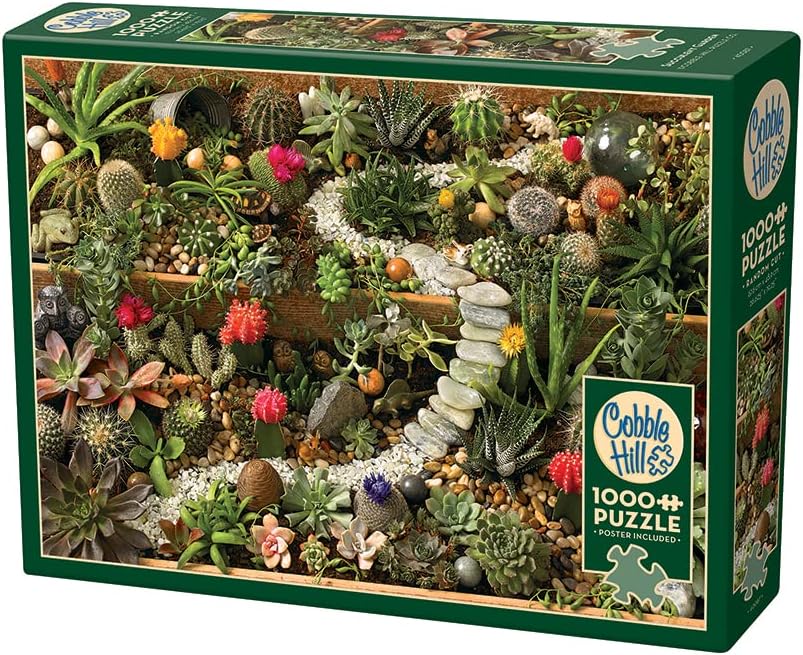 Pozsgások Kertje Cobble Hill 1000 darabos kirakó puzzle (CH - 40087) - puzzlegarden
