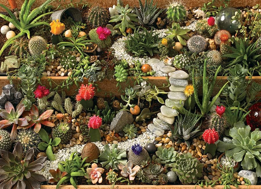 Pozsgások Kertje Cobble Hill 1000 darabos kirakó puzzle (CH - 40087) - puzzlegarden