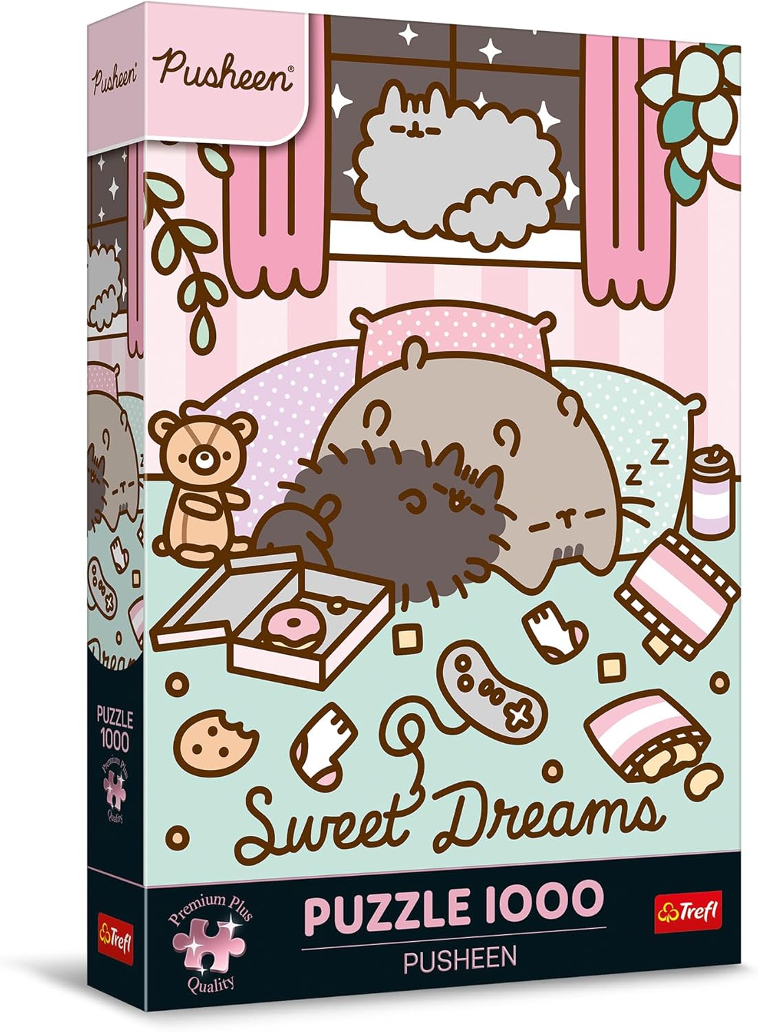 Pusheen Trefl 1000 darabos kirakó puzzle (TR - 12080) - puzzlegarden