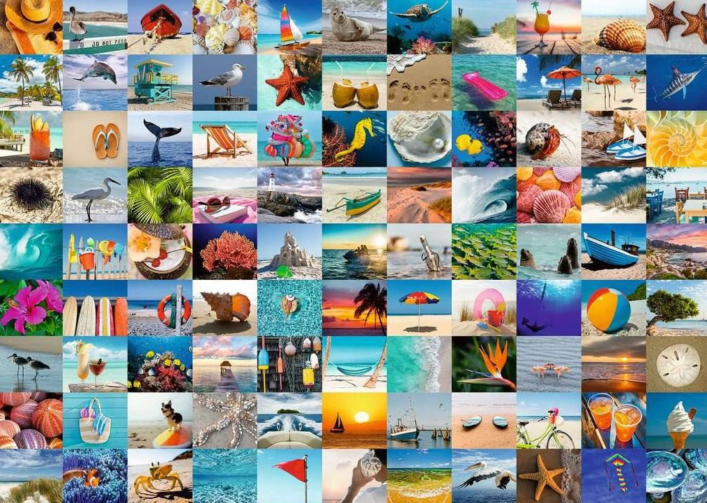 99 tengerparti élmény Ravensburger 1000 darabos kirakó puzzle (RA - 16945) - puzzlegarden