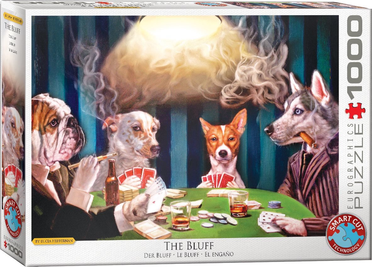 A Blöff EuroGraphics 1000 darabos kirakó puzzle (EUR - 6000 - 5562) - puzzlegarden