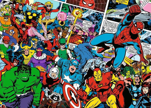 Challenge - Marvel Ravensburger 1000 darabos kirakó puzzle (RA - 12000510) - puzzlegarden