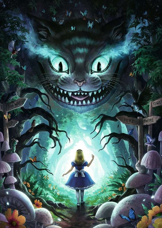 Alíz kalandjai Csodaországban Ravensburger 1000 darabos kirakó puzzle (RA - 12000526) - puzzlegarden