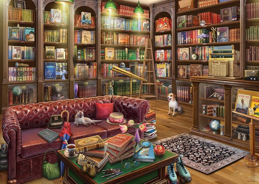 Az Olvasószoba Ravensburger 1000 darabos kirakó puzzle (RA - 12000329) - puzzlegarden