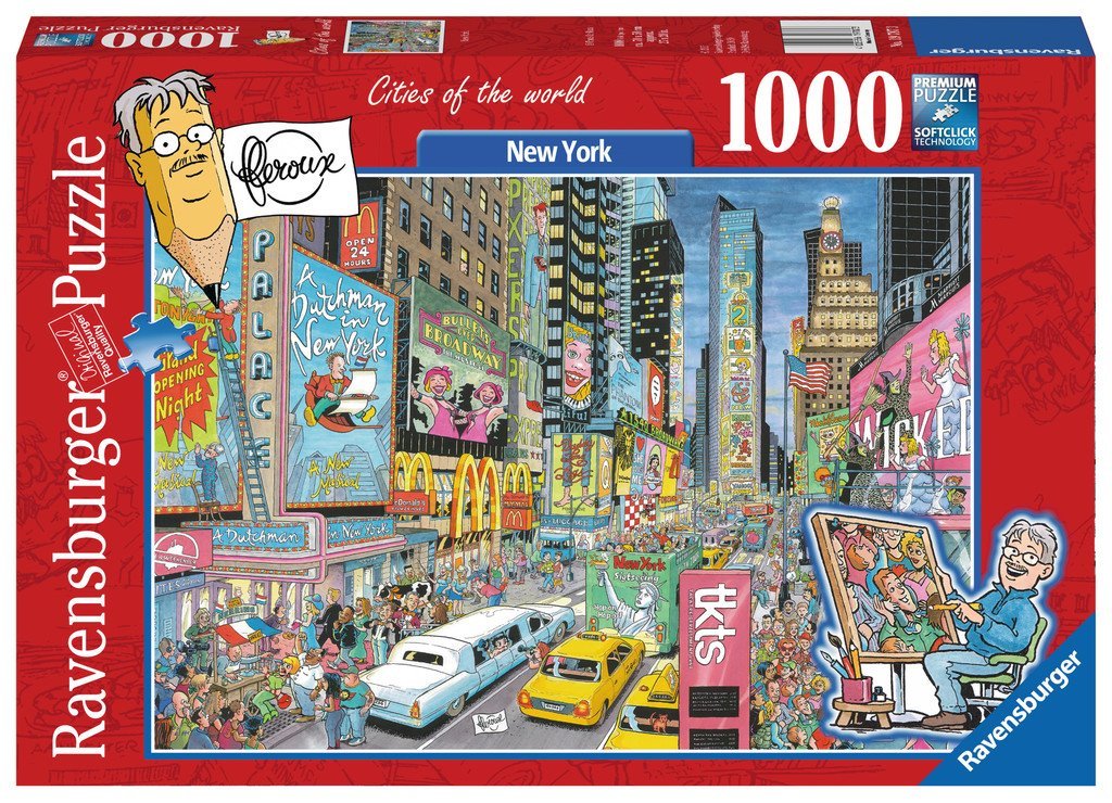 A Világ Városai - New York Ravensburger 1000 darabos kirakó puzzle (RA - 19732) - puzzlegarden
