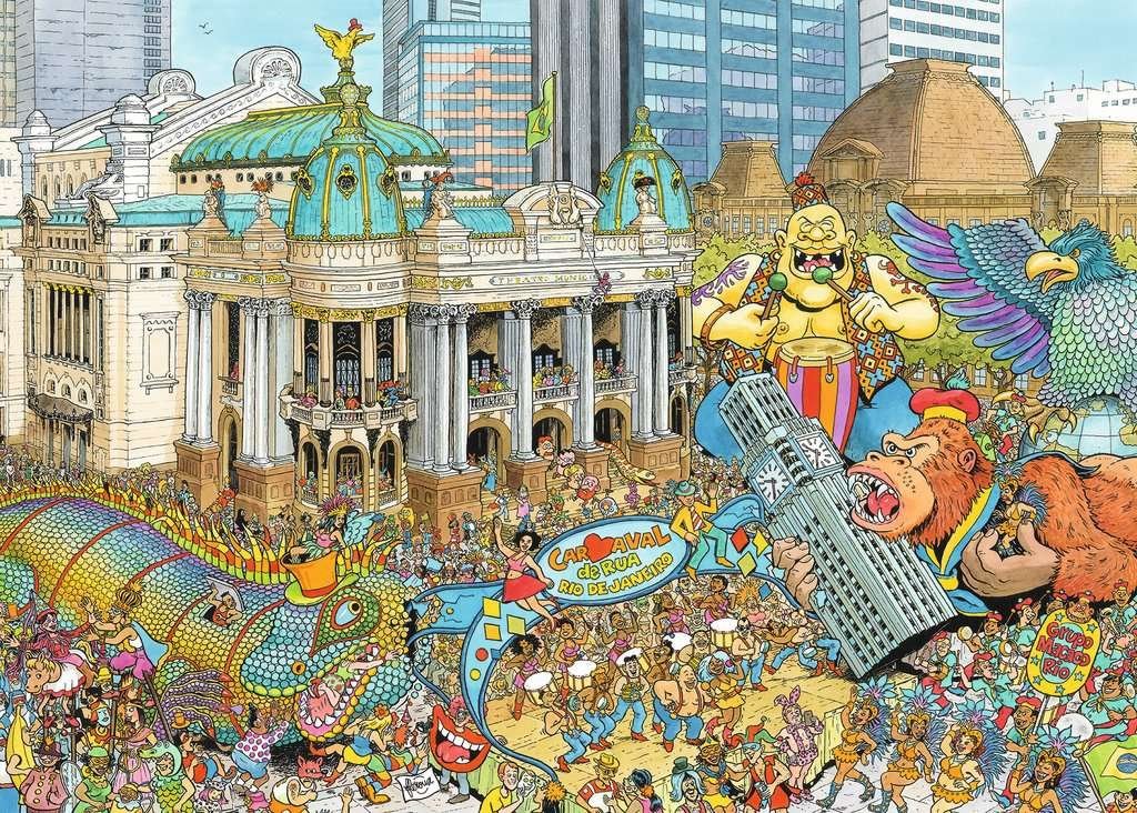 A Világ Városai - Rio de Janeiro Ravensburger 1000 darabos kirakó puzzle (RA - 16194) - puzzlegarden