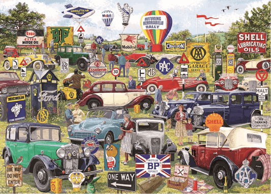 Angol Járművek Gibsons 1000 darabos kirakó puzzle (G - G6306) - puzzlegarden