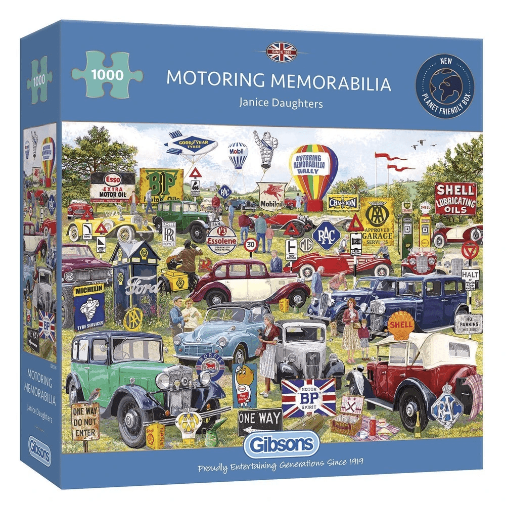 Angol Járművek Gibsons 1000 darabos kirakó puzzle (G - G6306) - puzzlegarden